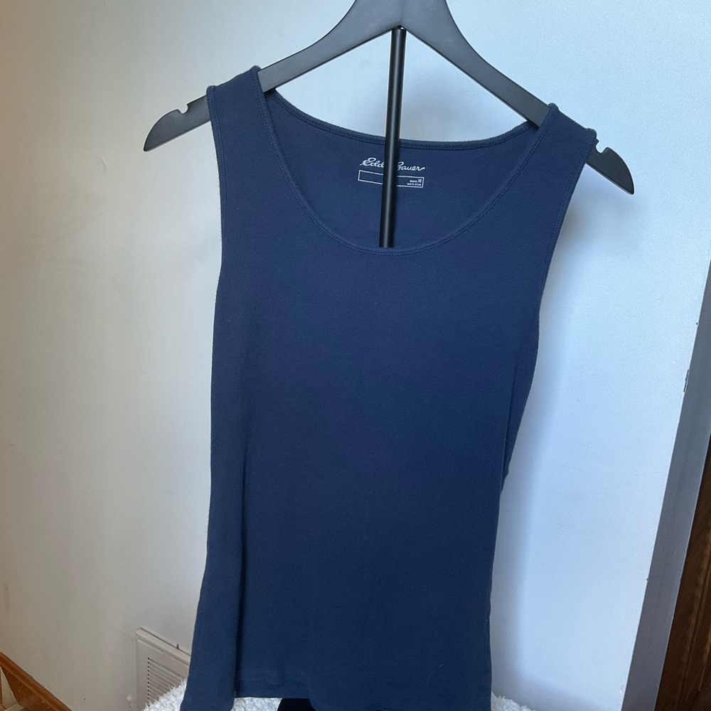 Eddie Bauer Women's Deep Blue Tank Top